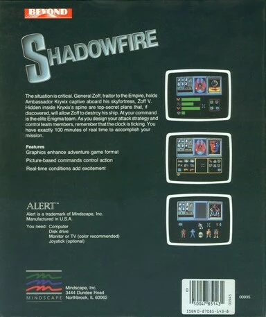 Image n° 3 - screenshots  : Shadowfire